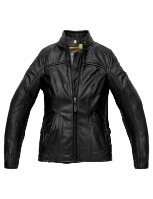 Women's rock lady leather jacket