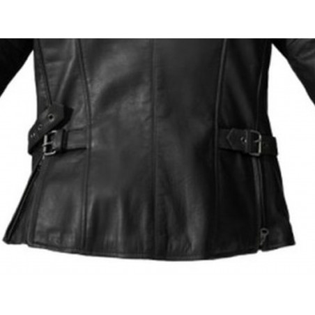 Women's rock lady leather jacket