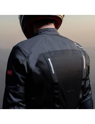Perforated tech armor spidi jacket