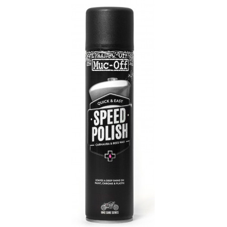 Lucidante per moto Spray Cera Rapida Muc-Off Speed Polish 400ml