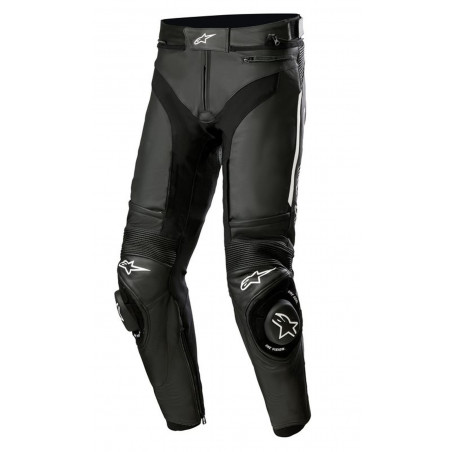 Motorcycle pants in leather Alpinestars MISSILE V3 LEATHER PANTS