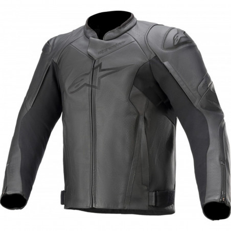 Faster v2 leather jacket for men