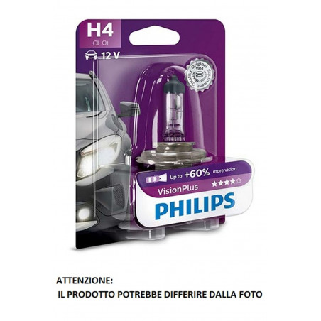 Lampada philips vision pl.h4 12v-60/55w