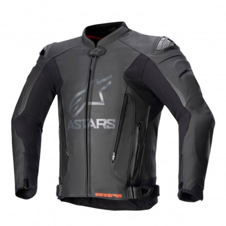 giubbotto racing alpinestars gp plus v4 leather jacket