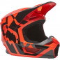 casco cross/enduro fox fx v1 lux helmet , ece -fluorescente