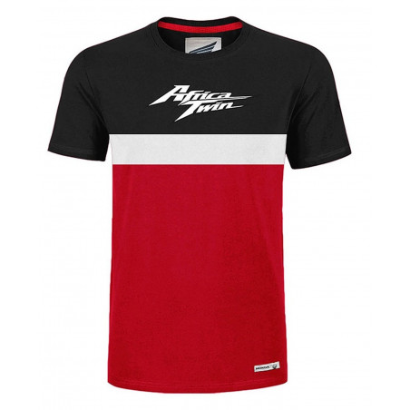 Honda africa twin tshirt black and red