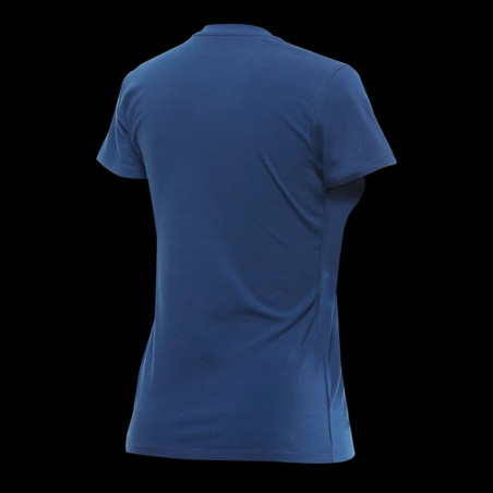 T-shirt dainese tarmac casual da donna 95% cotone e 5% elastane.